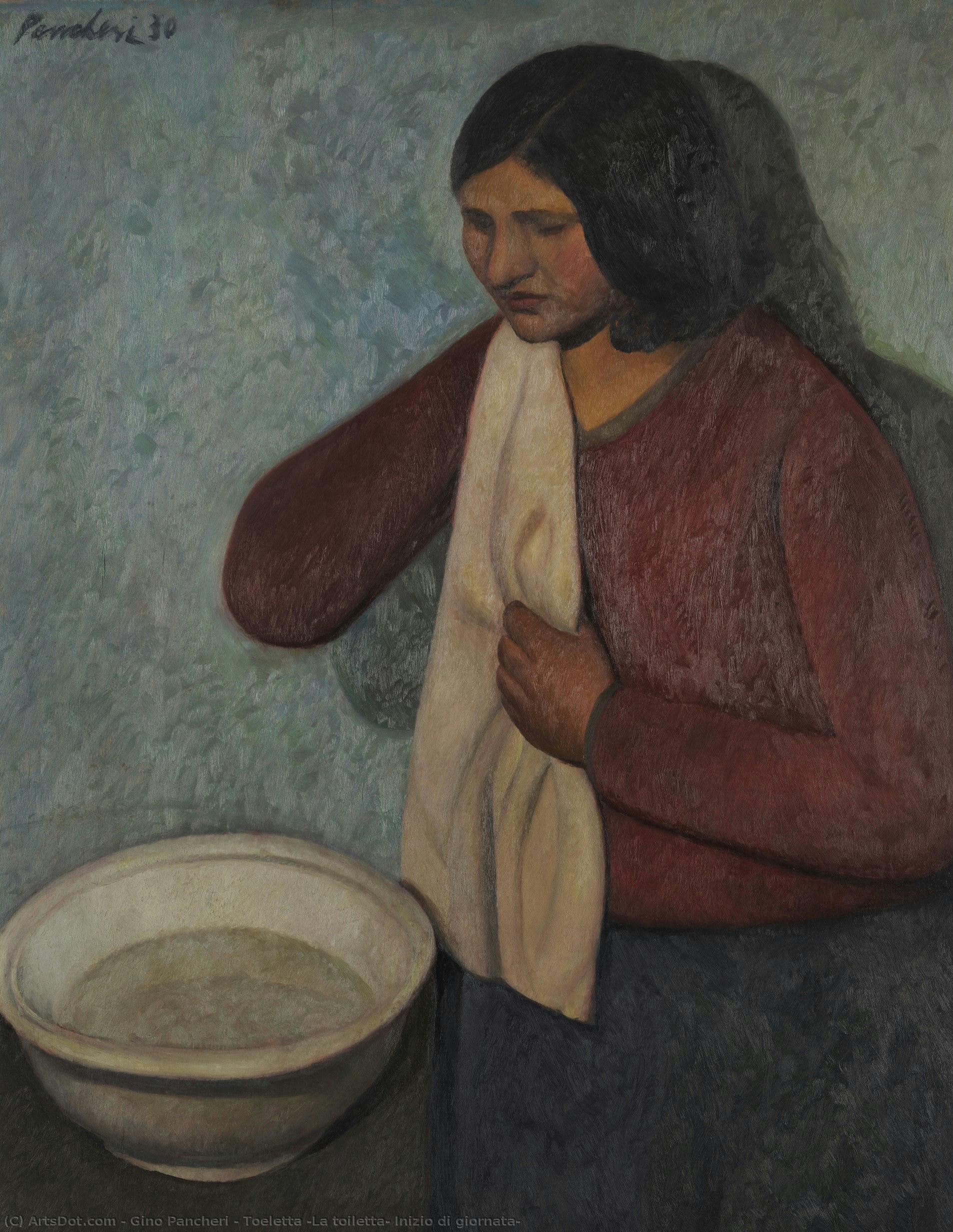 Toeletta (la Toiletta, Inizio Di Giornata) — Gino Pancheri
