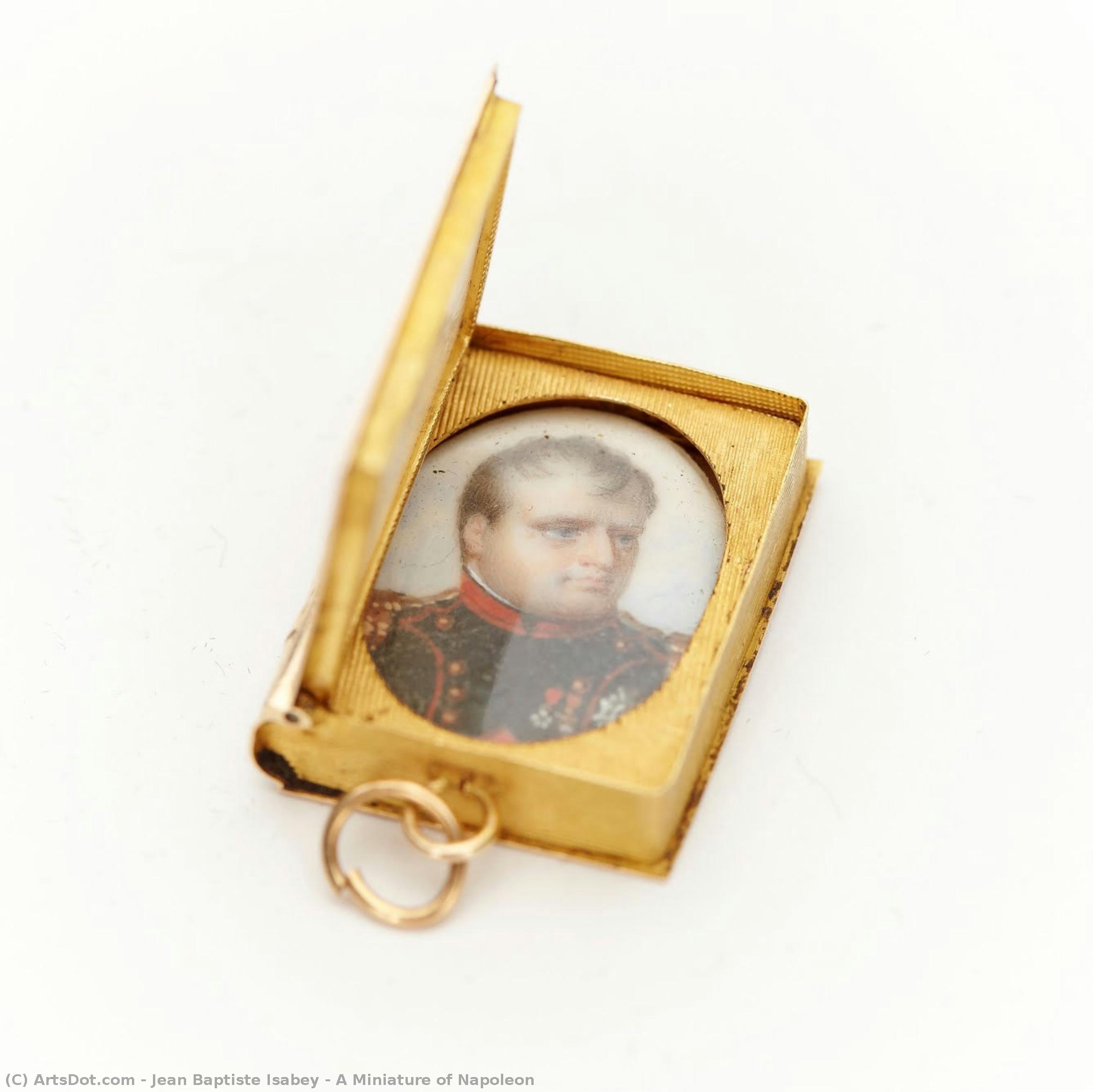 A Miniature Of Napoleon — Jean-baptiste Isabey