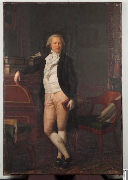 Portrait De Monsieur D'herbouville Portrait D'homme En Pied (autre Titre) — Anicet Charles Gabriel Lemonnier
