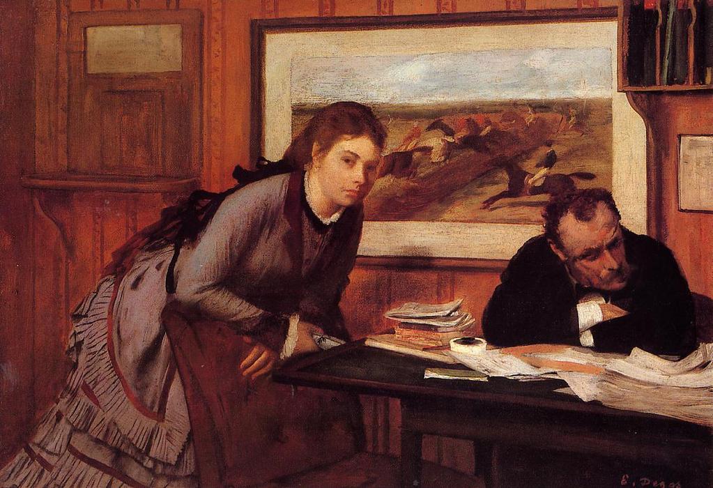 Sulking — Hilaire-germain-edgar Degas