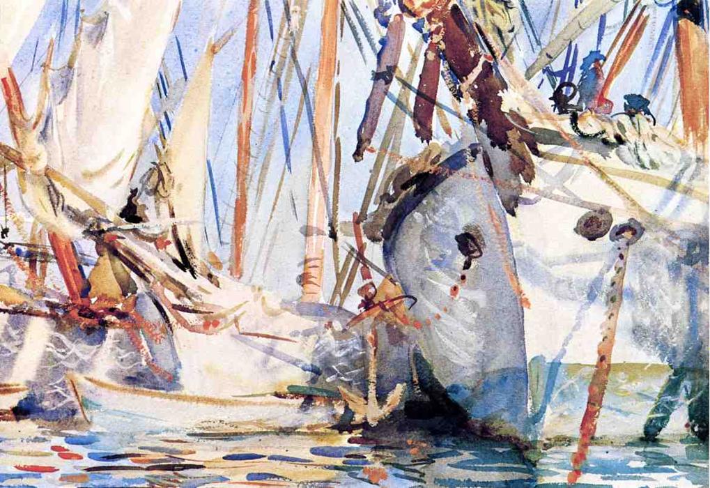 White Ships — John Singer Sargent