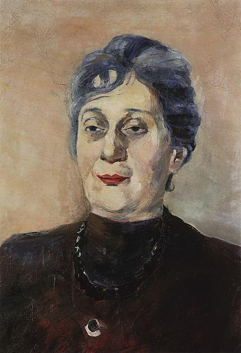 Portrait Of Poet Anna Akhmatova — Martiros Sarian