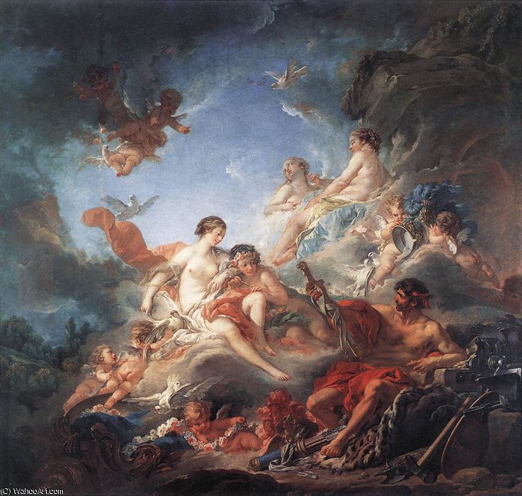 Vulcan Presenting Venus With Arms For Aeneas — François Boucher