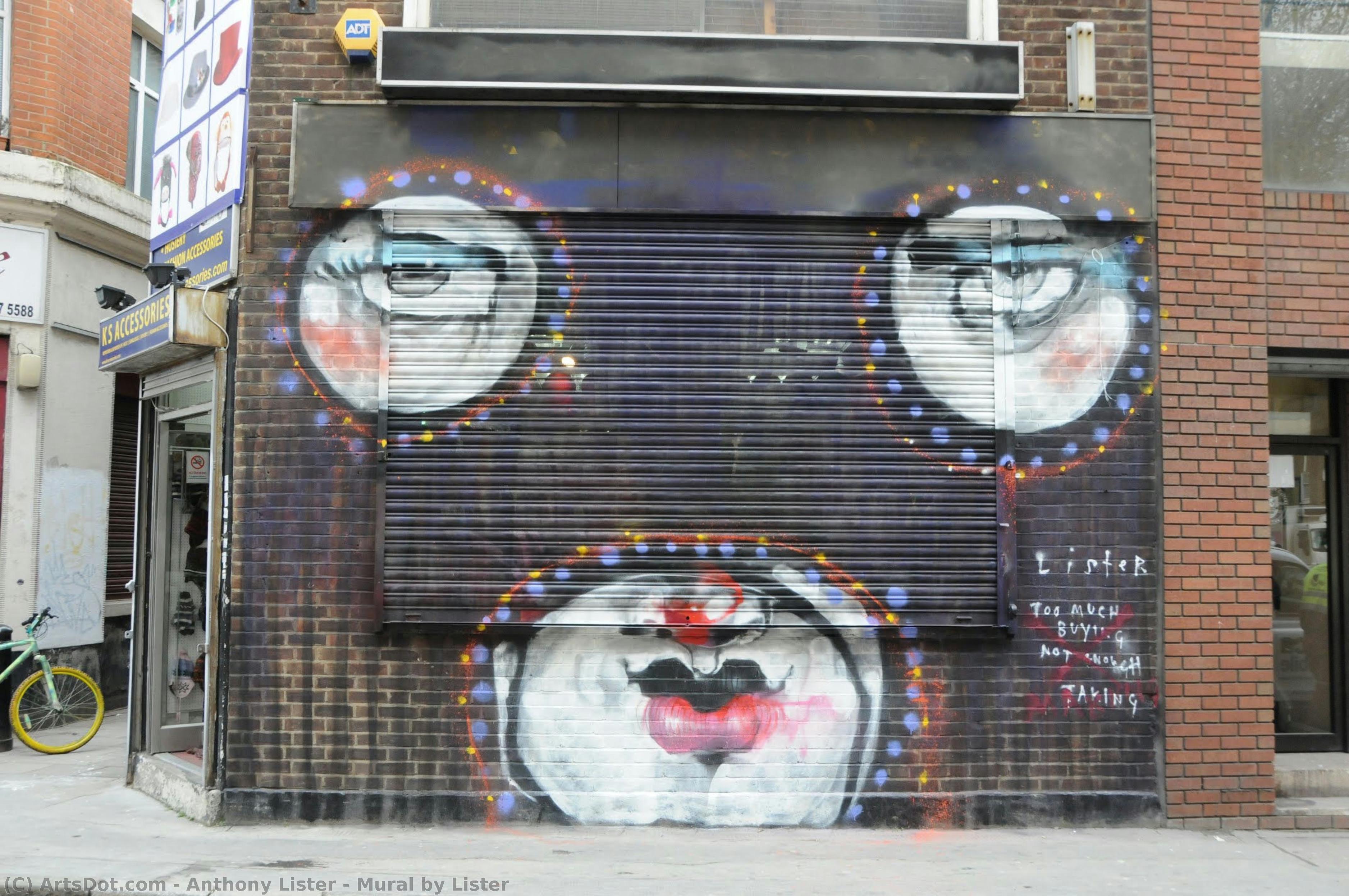 Mural By Lister — Anthony Lister