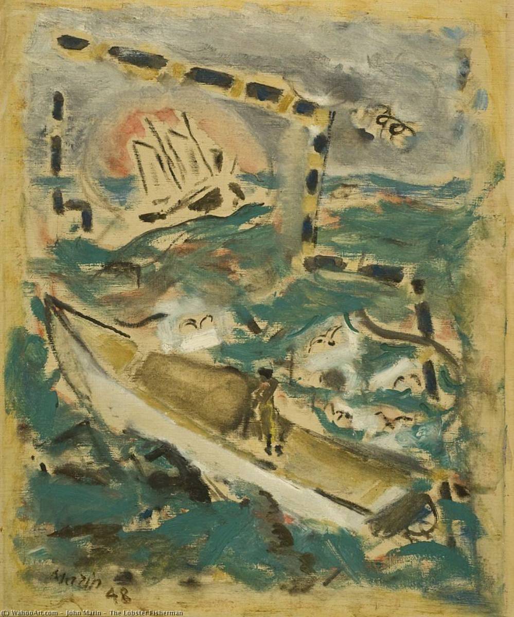 The Lobster Fisherman — Джон Марин