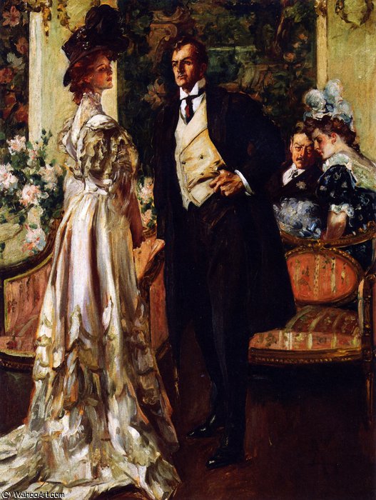 Illustration For The Fashionable Adventures Of Joshua Craig- — Albert Beck Wenzell