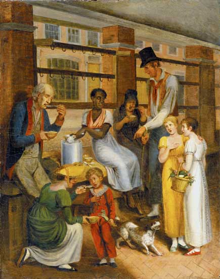 Pepper-pot. A Scene In The Philadelphia Market — John Lewis Krimmel