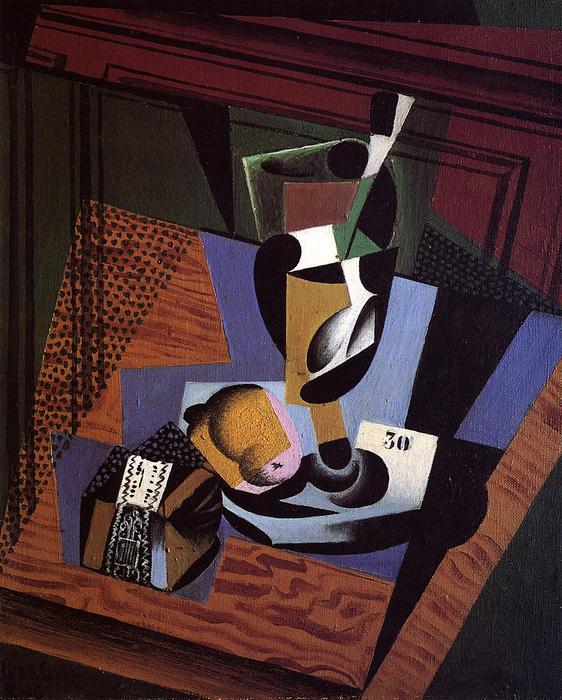 The Packet Of Tobacco — Juan Gris