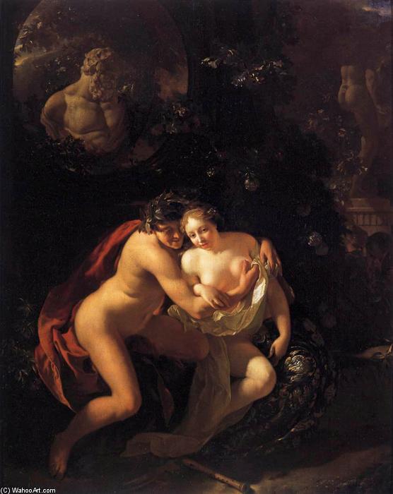 Amorous Couple Spied Upon By Children — アドリアーン・ファン・デル・ヴェルフ