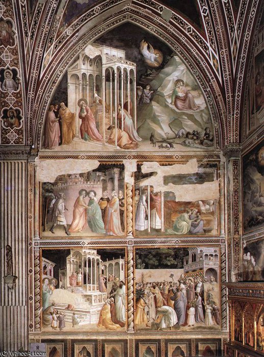 Santa Croce - Life Of The Virgin — Taddeo Gaddi