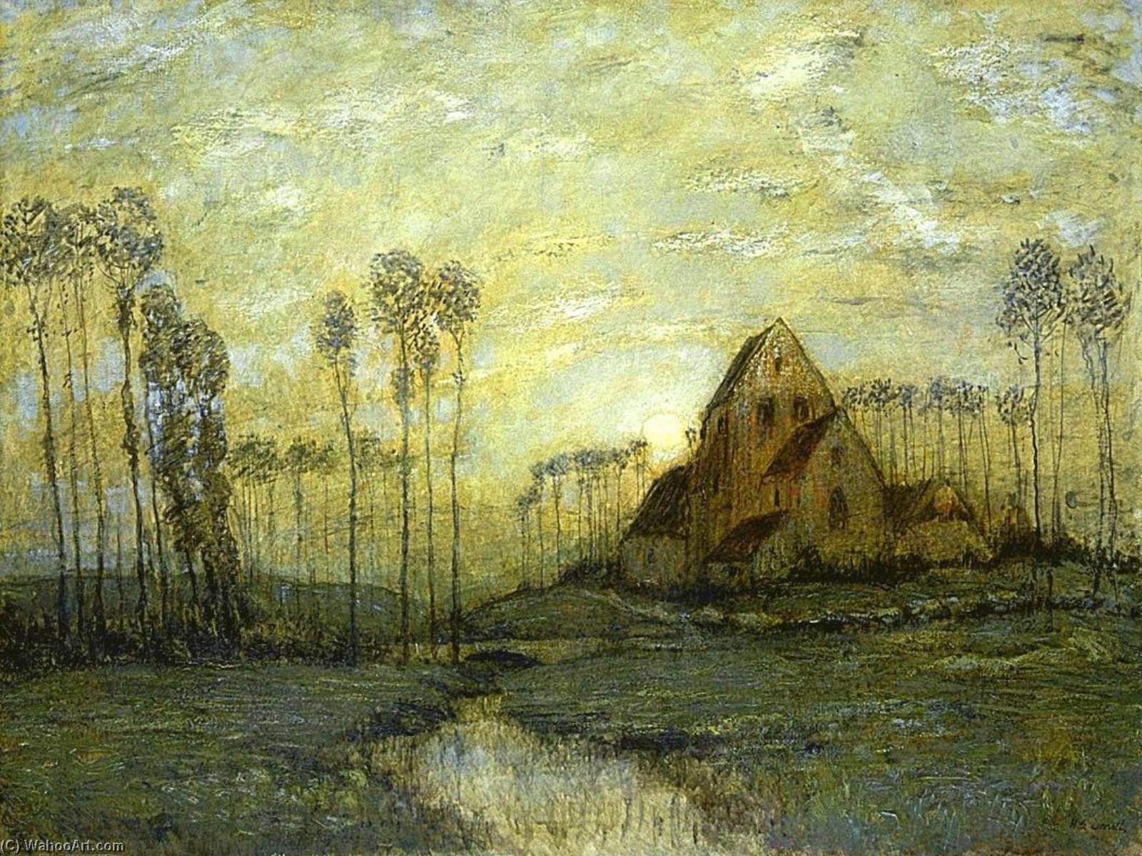 An Old Church At Montreuil — Henry Golden Dearth