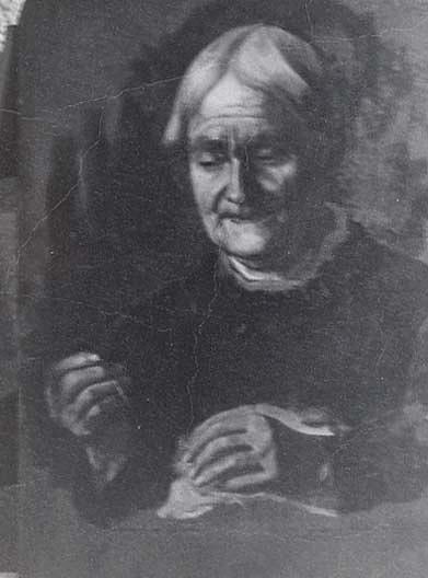 Portrait Of Eliza Cornell, (painting) — Frank Harold Hayward