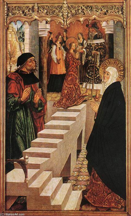 Presentation Of The Virgin In The Temple — Master Of Budapest