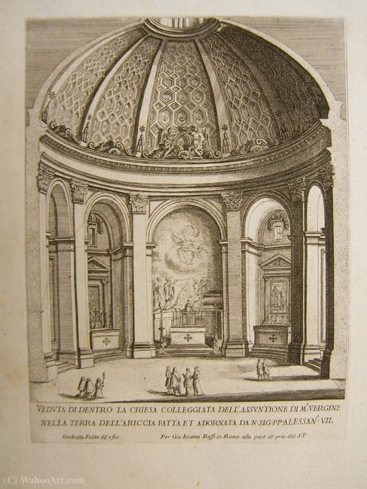 Collegiata Ariccia — Giovanni Battista Falda