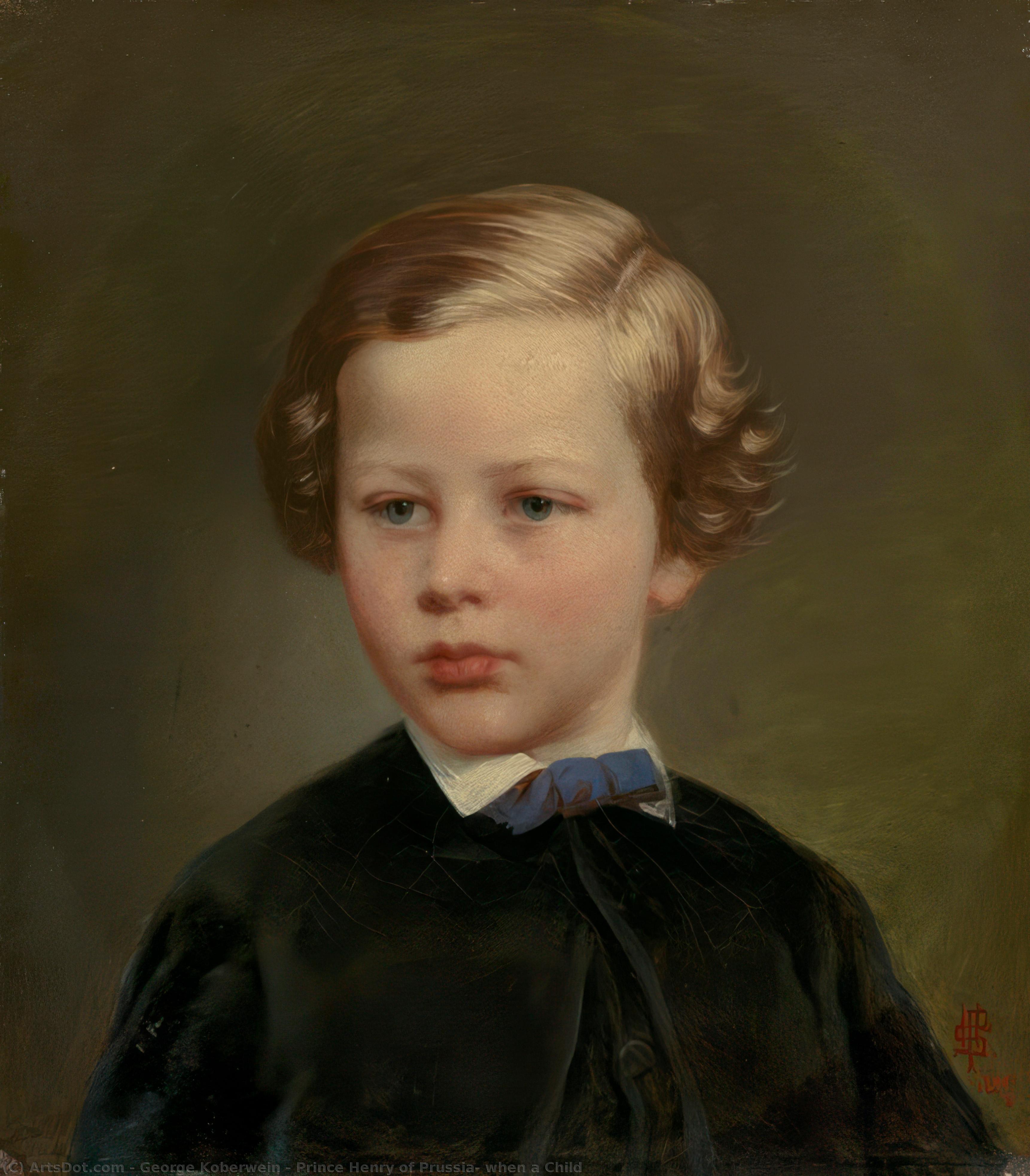 Prince Henry Of Prussia, When A Child — Georg Koberwein