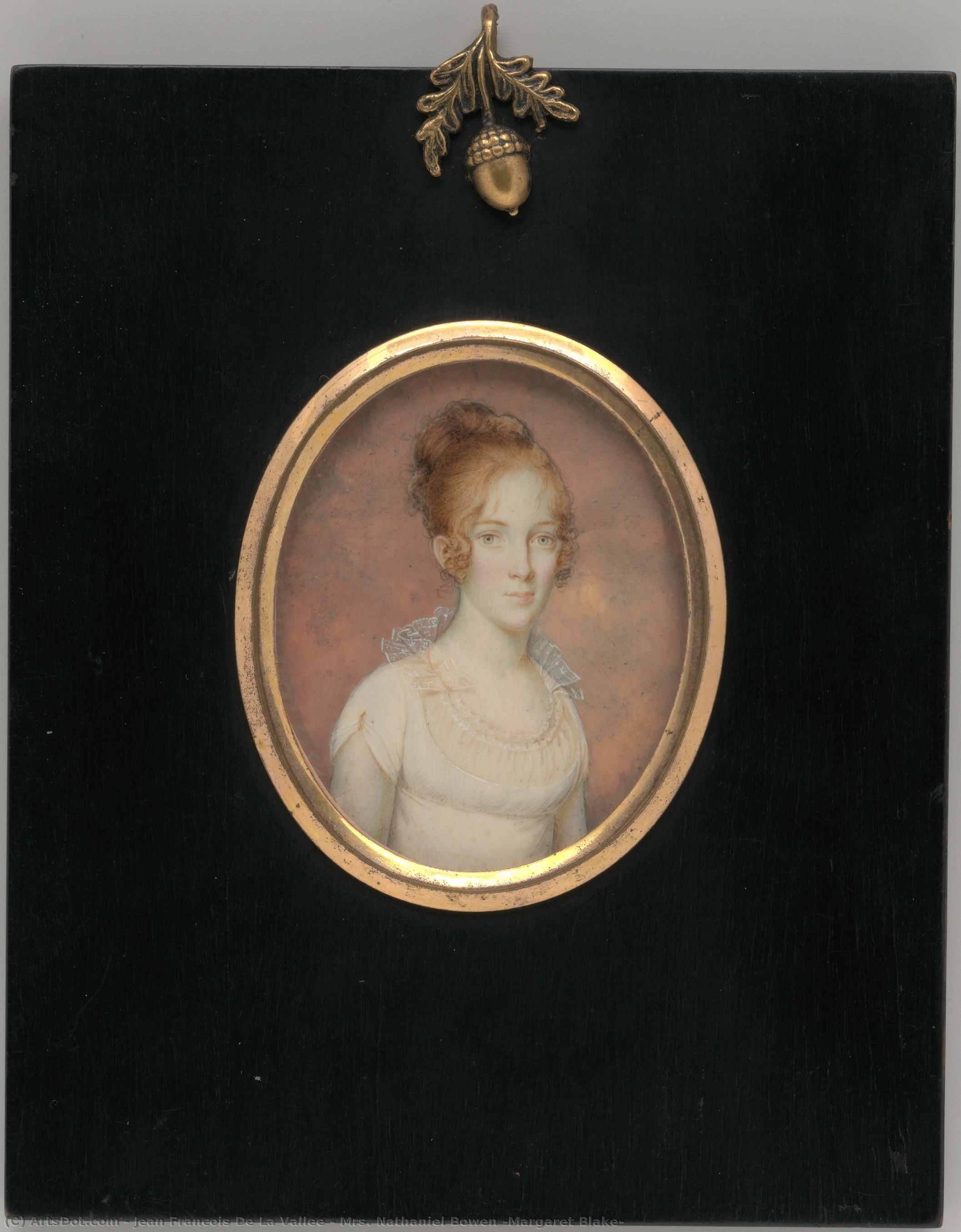 Mrs. Nathaniel Bowen (margaret Blake) — Jean Francois De La Vallee