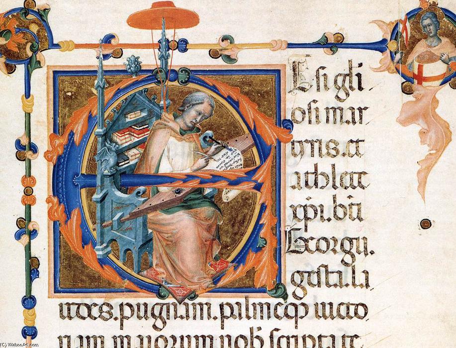Codex Of St George (folio 17r) — Master Of The Codex Of Saint George