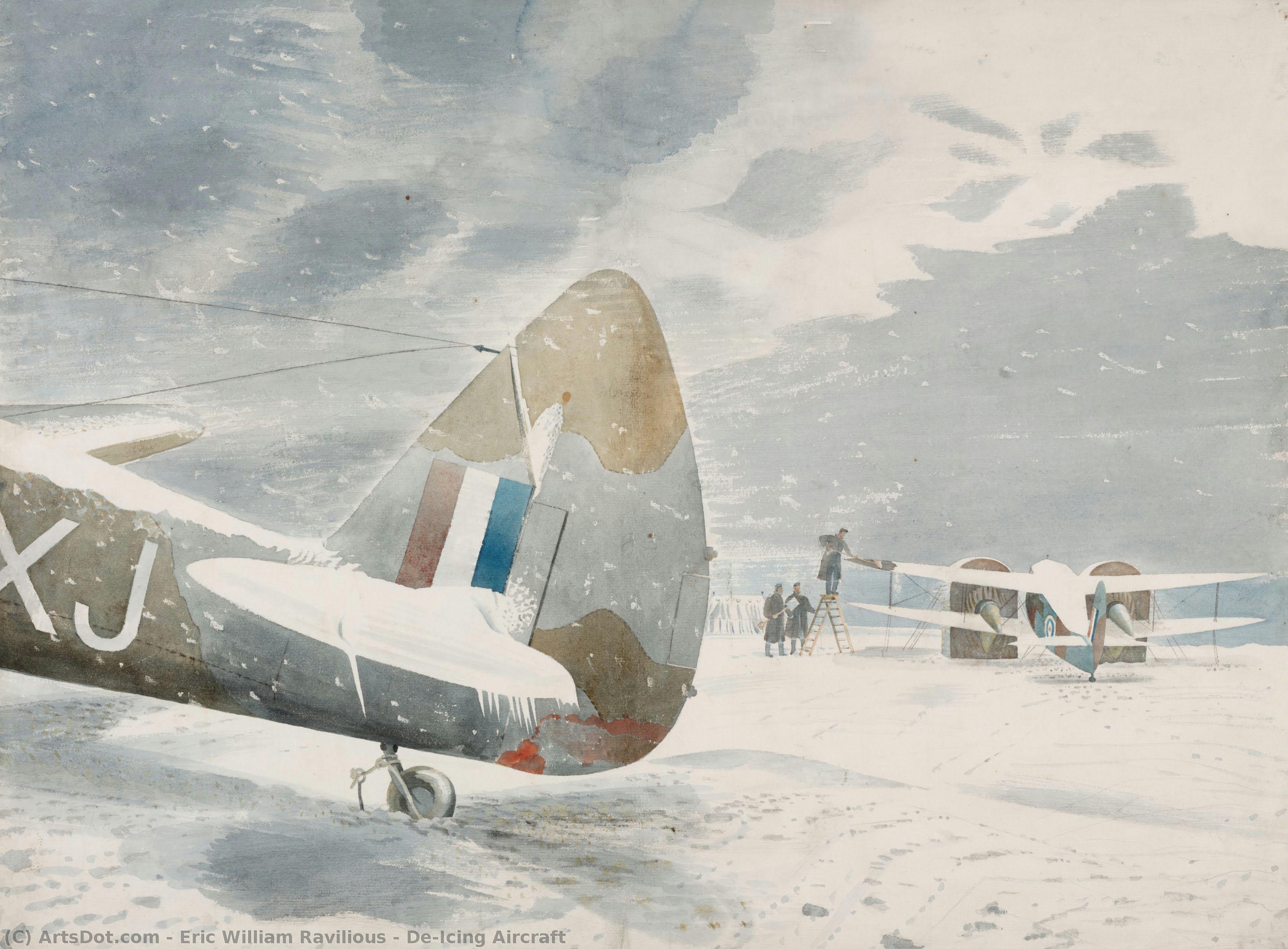 De-icing Aircraft — Eric William Ravilious
