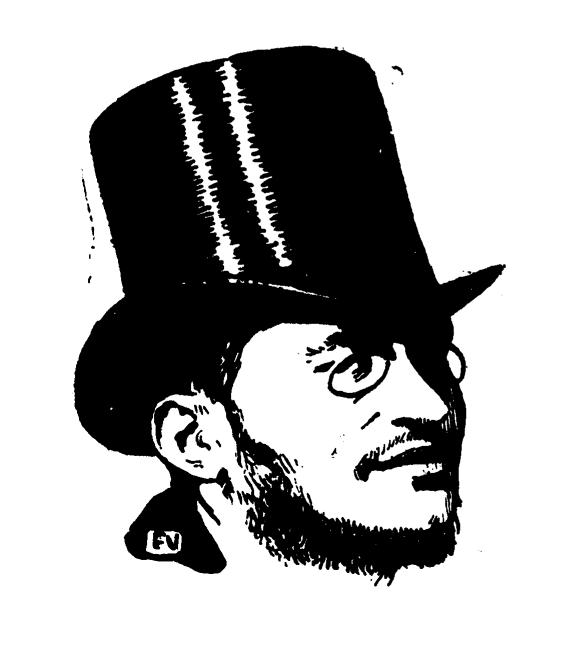 Portrait Of French Poet Éphraïm Mikhaël — Félix Vallotton