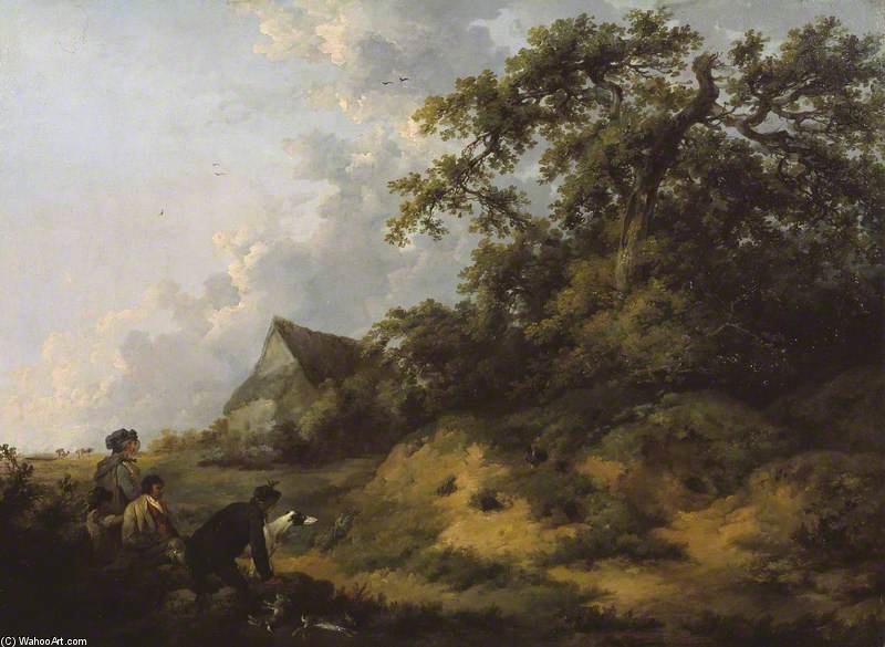 Rabbiting — George Morland