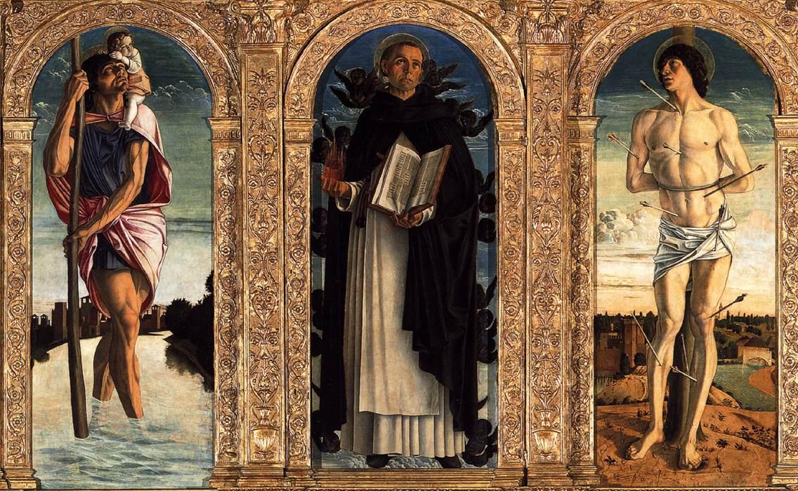 Polyptych Of San Vincenzo Ferreri (detail) — Giovanni Bellini