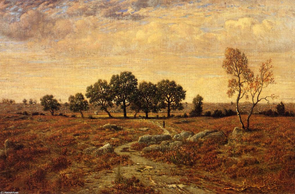 Lande De La Glandee, Forest Of Fontainebleau — Théodore Rousseau