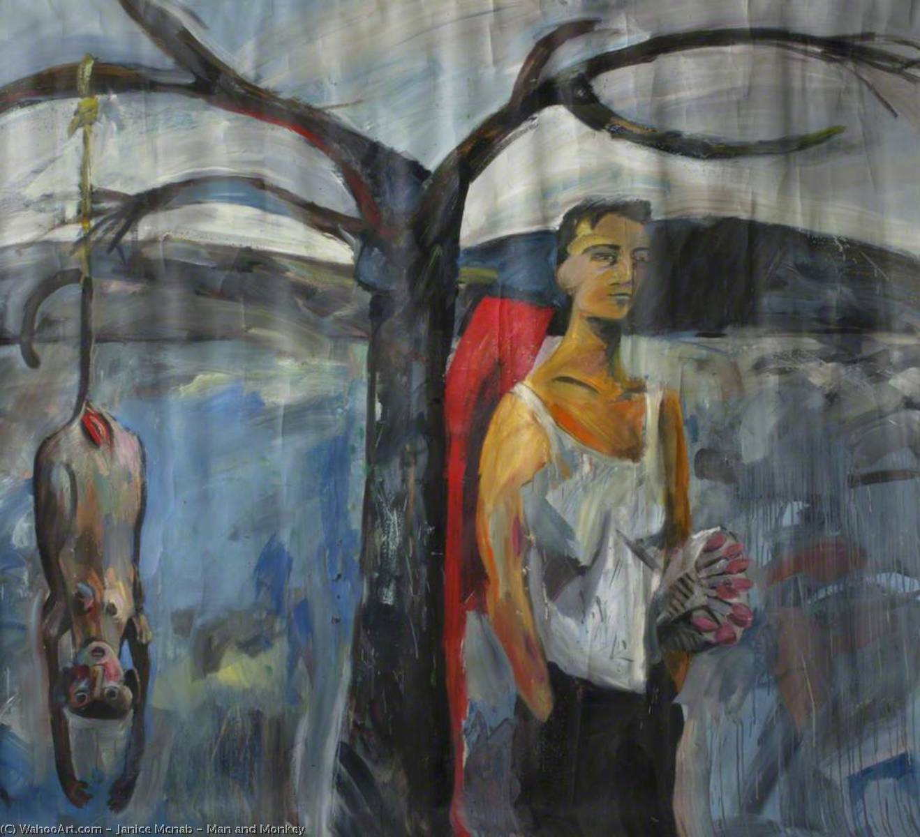Man And Monkey — Janice Mcnab