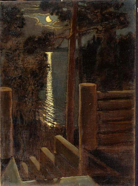 Moonlight — Akseli Gallen-kallela