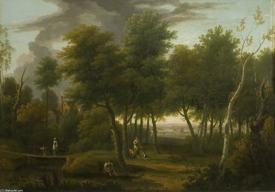 Woody Landscape — Džordž Vašington Tomas Lambert