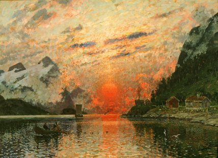A Fjord — Adelsteen Normann
