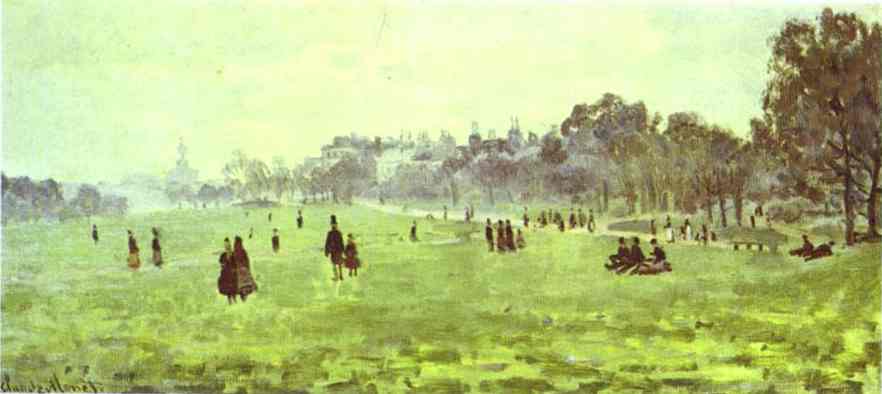 Grüner Park — Claude Monet