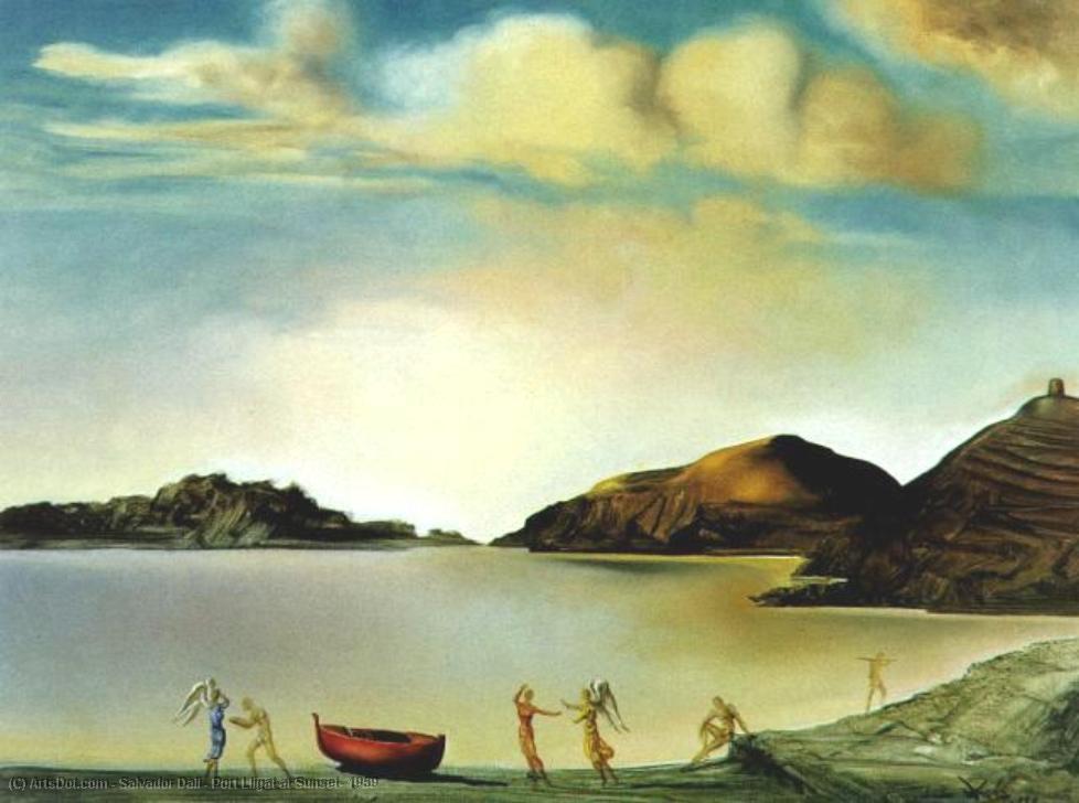 Port Lligat Al Atardecer — Salvador Dalí