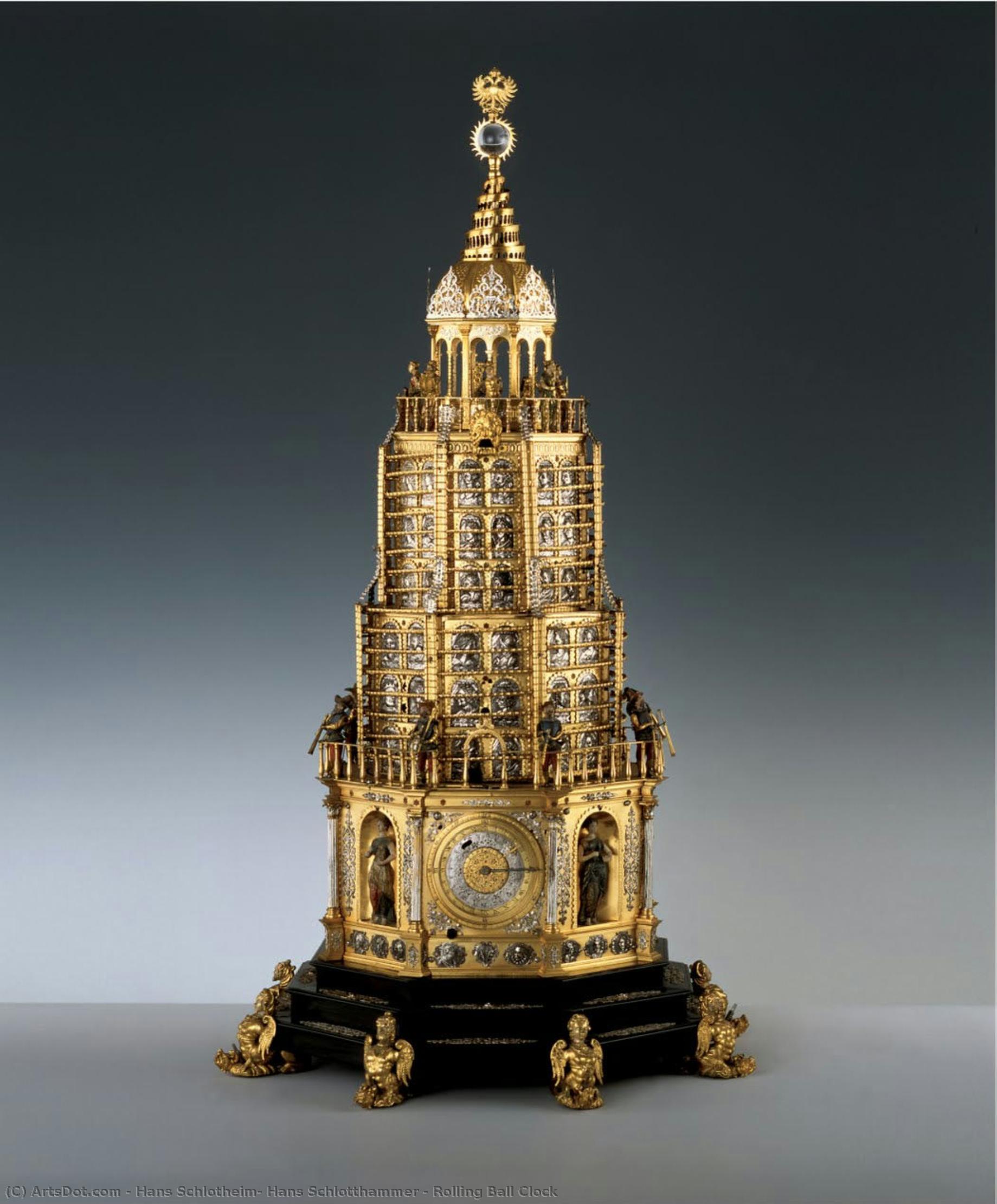 Rolling Ball Clock — Hans Schlotheim, Hans Schlotthammer