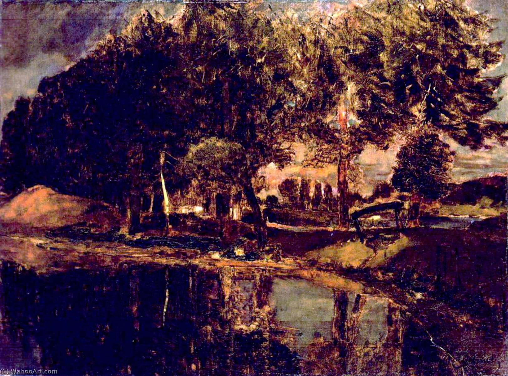 German Am Seddiner See Bei Kähnsdorf — Carl Eduard Schuch