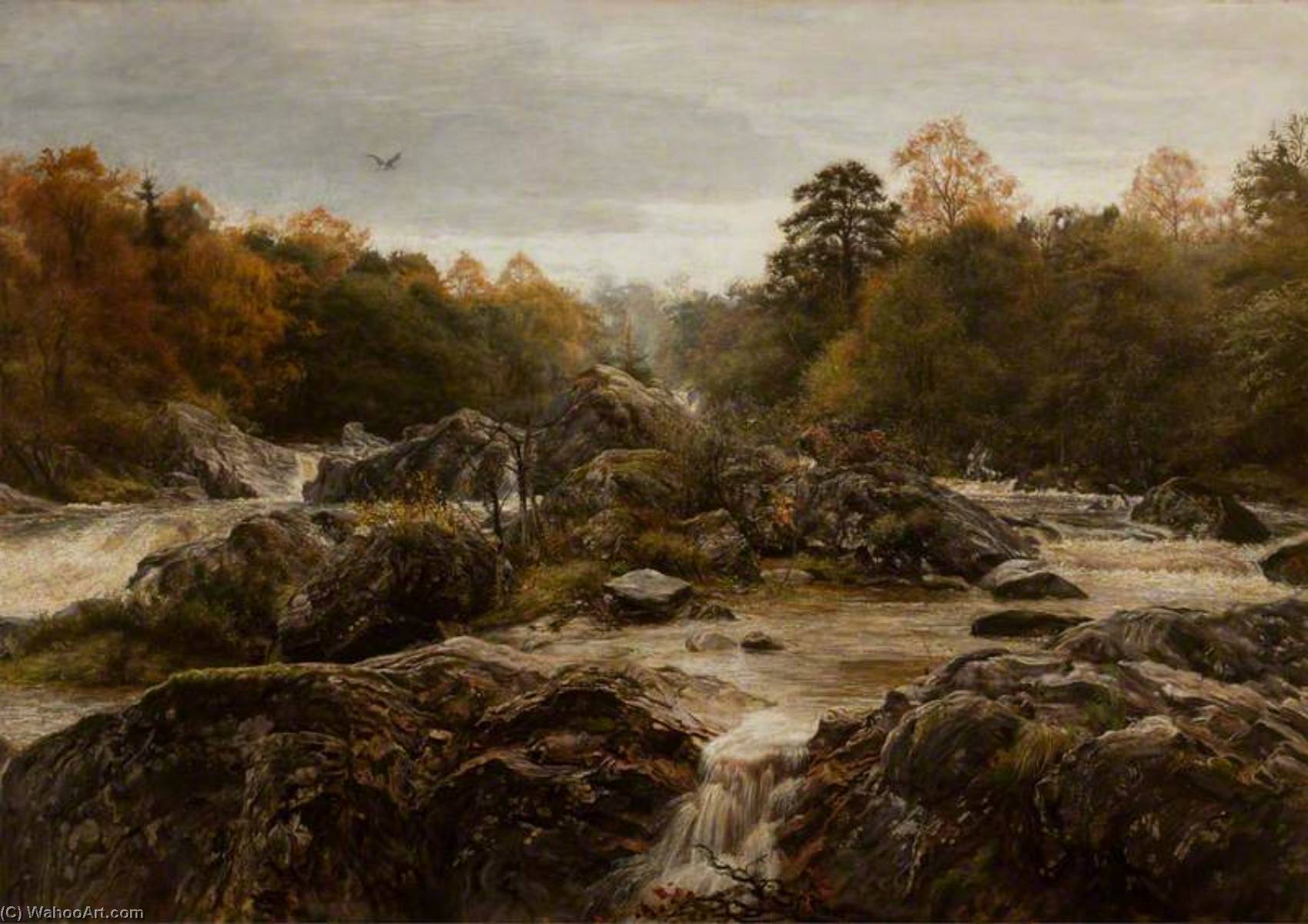 The Sound Of Many Waters — Sir John Everett Millais