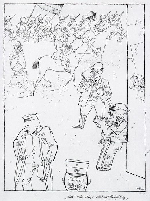 We Are Not Able League — George Grosz