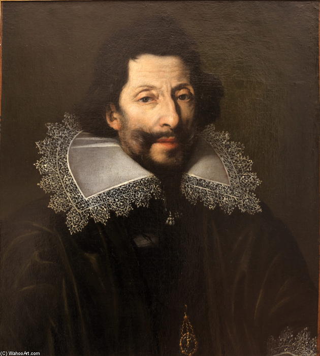 Portrait Of A Knight Of Saint Michael — (brother) Antoine Le Nain