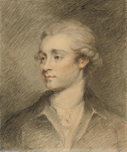 Portrait Of A Gentleman, Bust-length, Thought To Be Thomas Kerrich — Samuel De Wilde