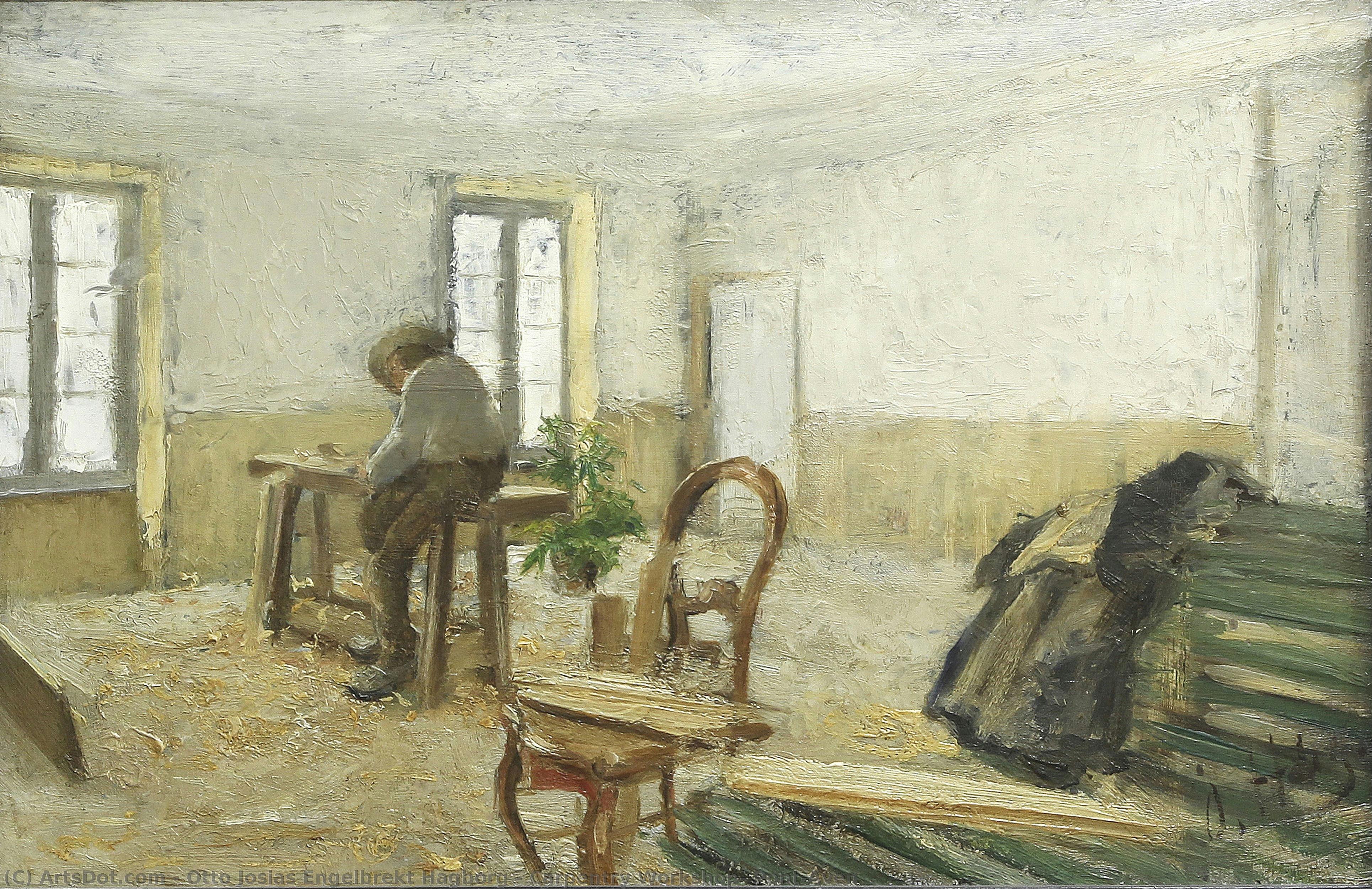 Carpentry Workshop, Pont-aven — Otto Josias Engelbrekt Hagborg