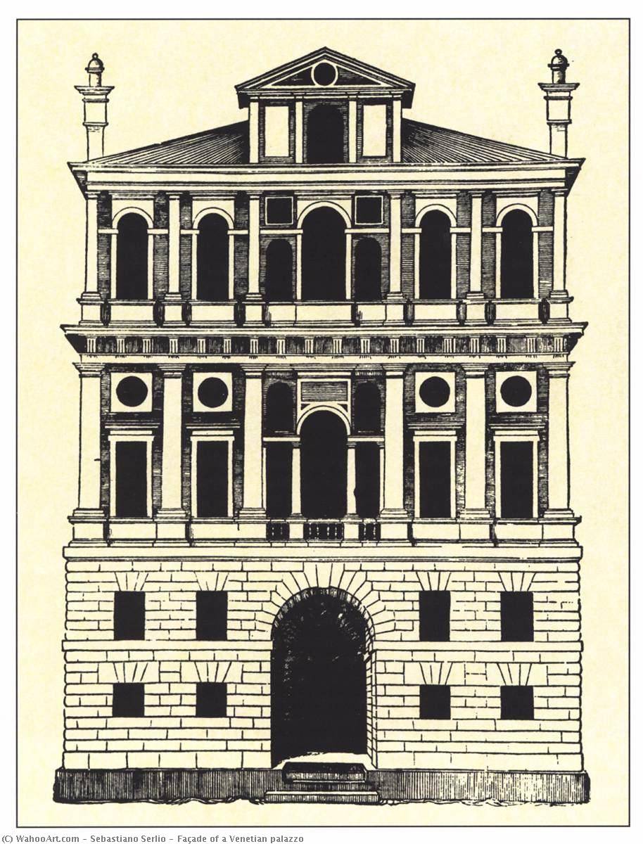 Façade Of A Venetian Palazzo — Sebastiano Serlio