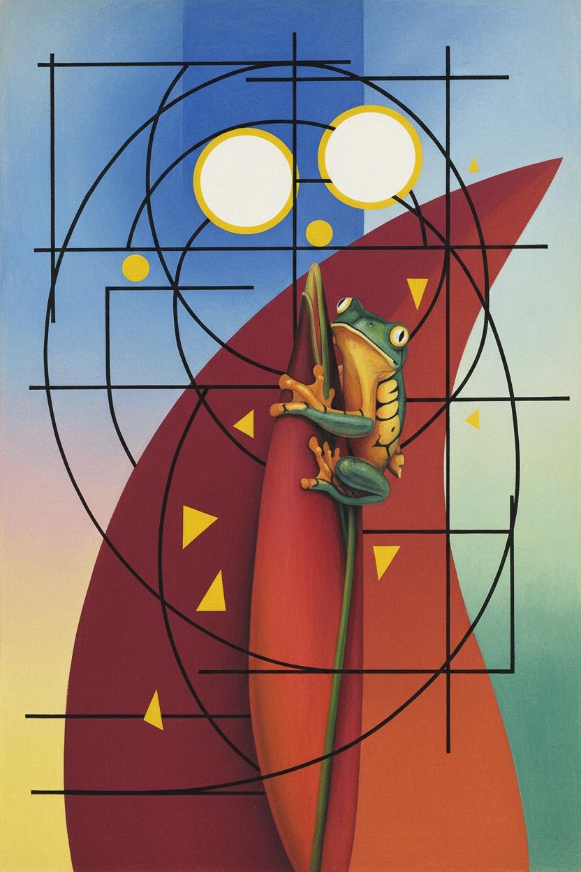 The Geometric Pulse Of Organic Order — Jeanne Marchand