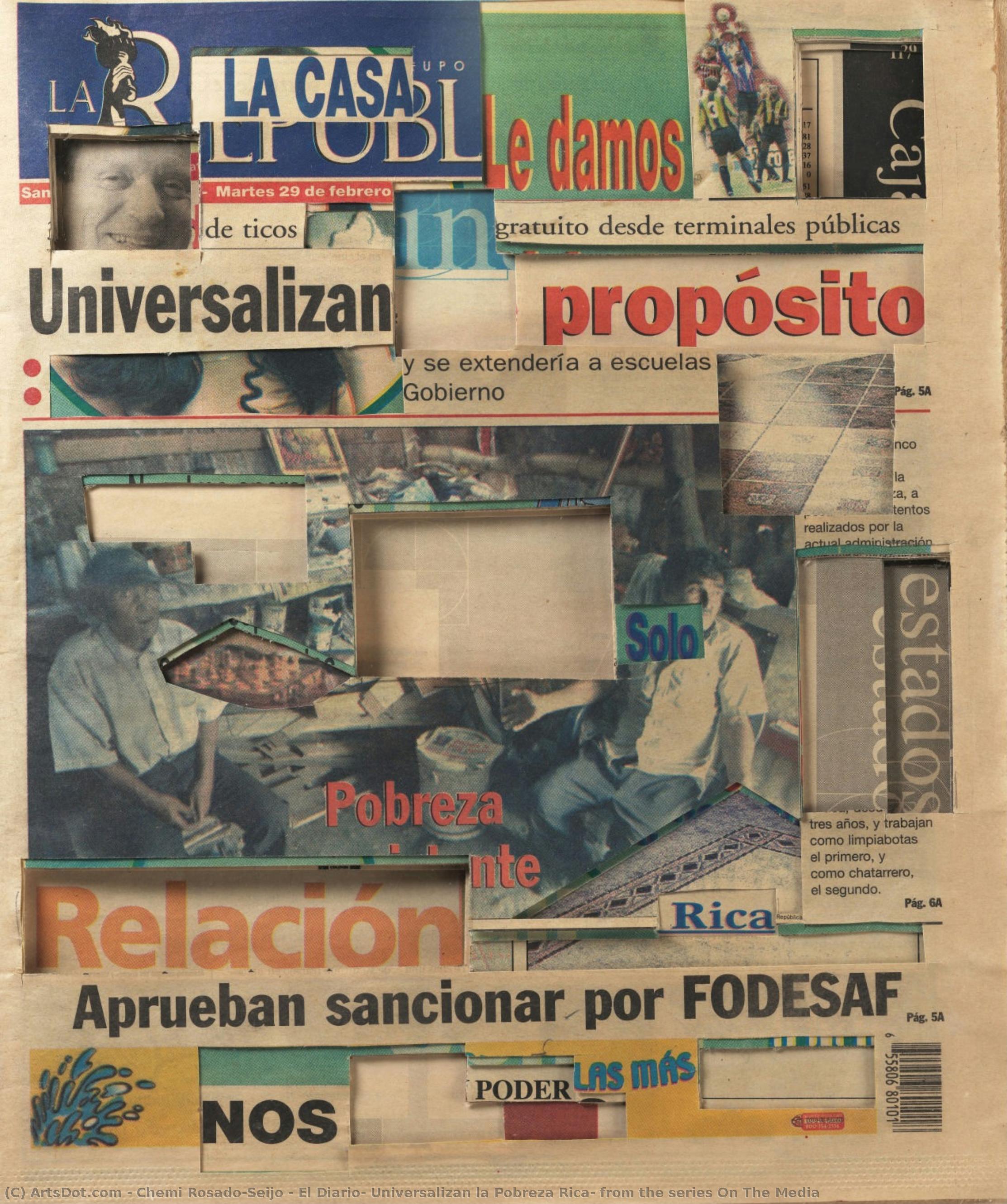 El Diario: Universalizan La Pobreza Rica, From The Series On The Media — Chemi Rosado-seijo
