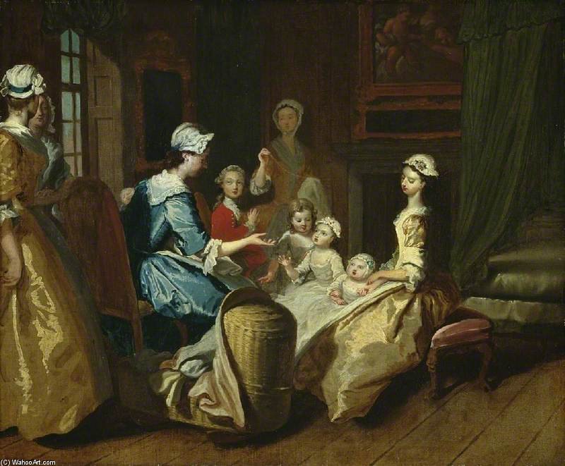 Pamela Tells A Nursery Tale — Joseph Highmore