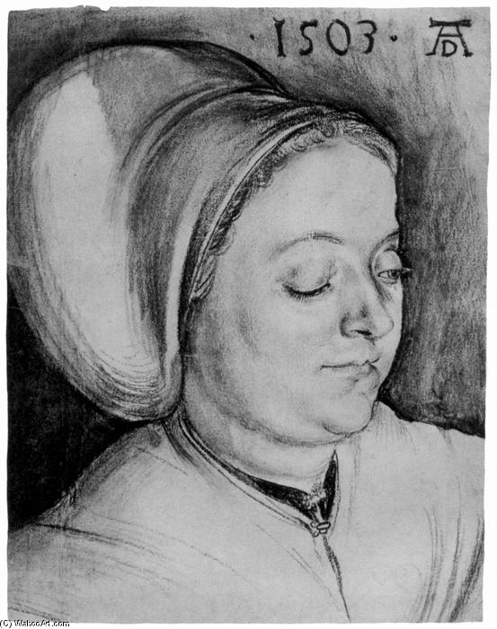 Porträt Einer Frau (creszentia Pirckheimer) — Albrecht Dürer
