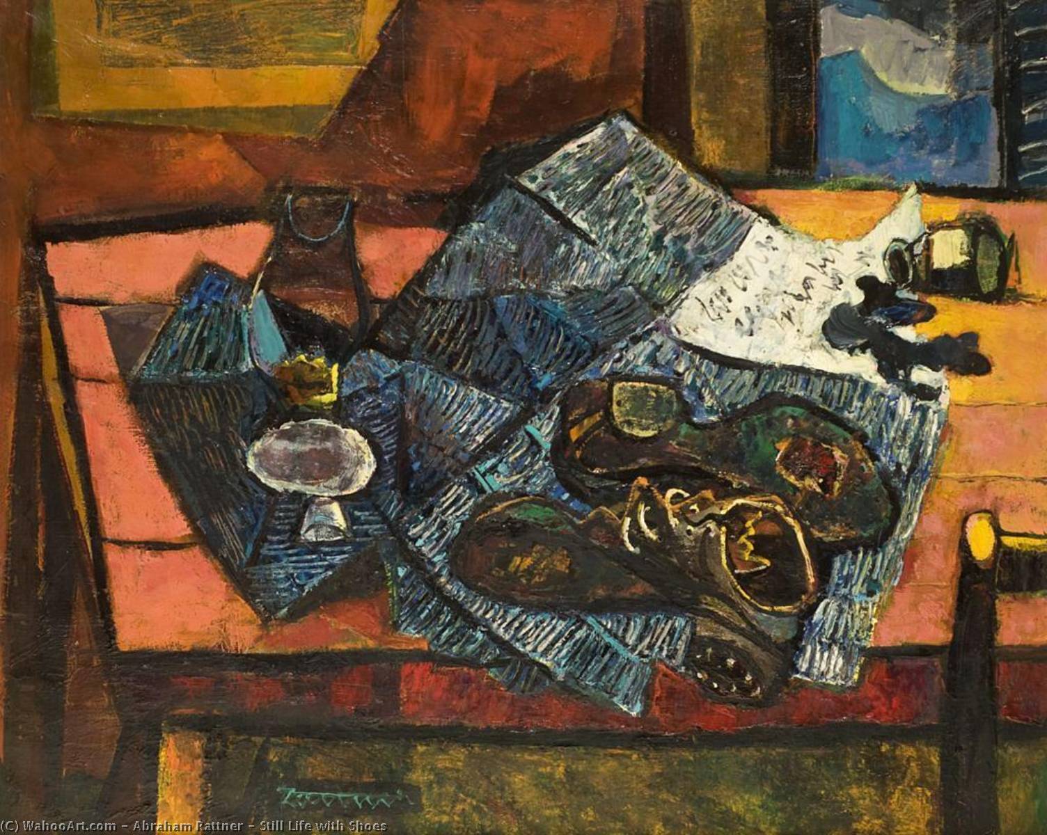 Still Life With Shoes — Abraham Rattner