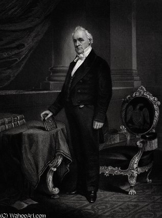Portrait Of James Buchanan — Алонзо Чэппел