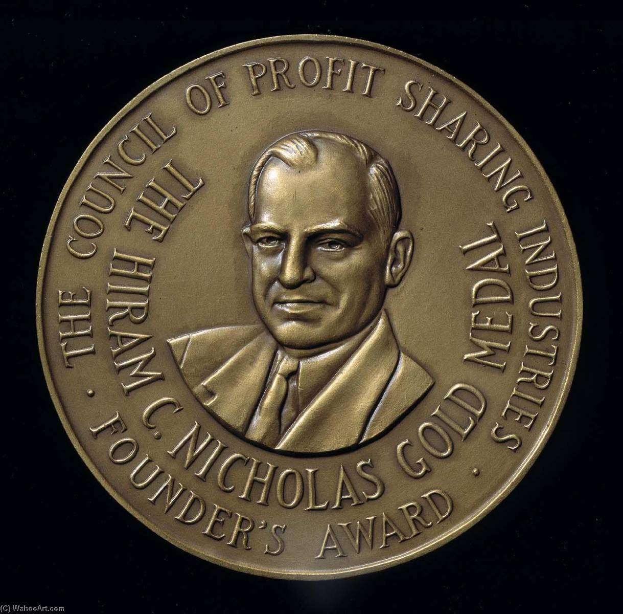Hiram C. Nicholas Gold Medal, Founder's Award, The Council Of Profit Sharing Industries — Joseph Emile Renier