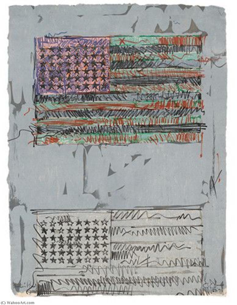 Flags Ii — ジャスパー・ジョーンズ