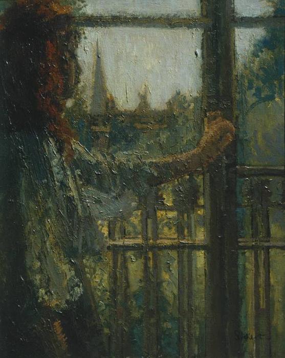 Girl At A Window, Little Rachel — Walter Richard Sickert