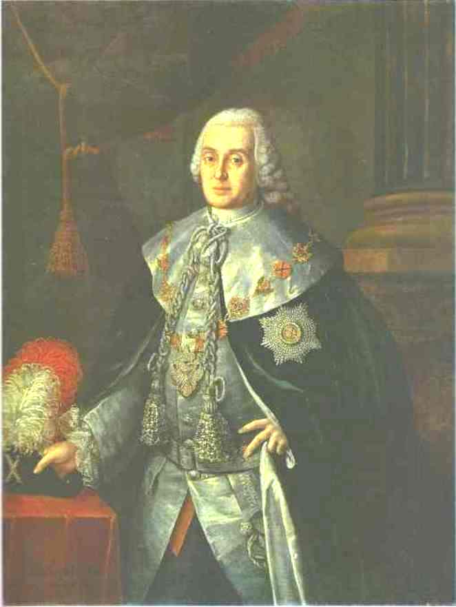 Portrait Of General-in-chief, Count William W. Fermor — Aleksey Petrovich Antropov